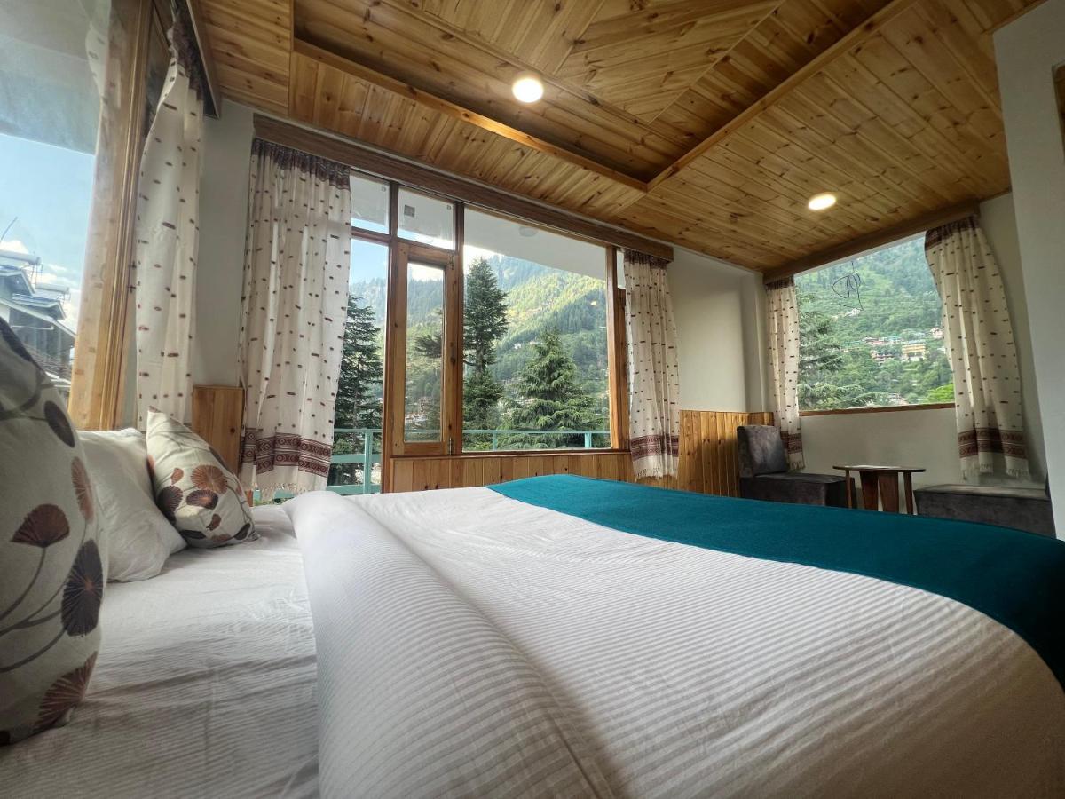 Hotel Mountain Majesty! Top-Rated Luxury Stay Amid Snowcapped Mountains With Balcony And Riverside Calm Manāli Extérieur photo